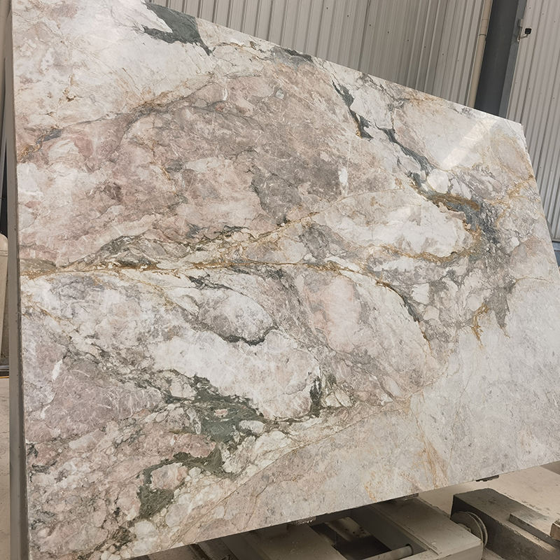 Natural Stone Four Season Sakura Pink Marble Tile