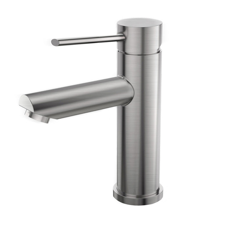 Round basin mixer