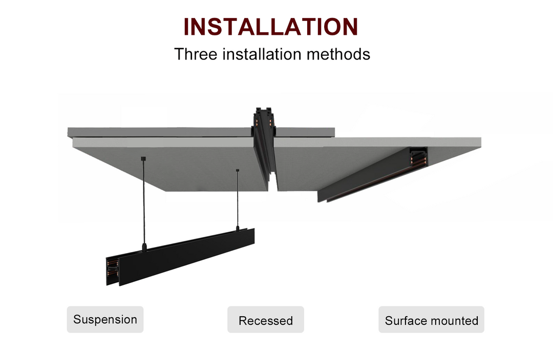 Magnetic Rail Track Light