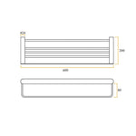 Load image into Gallery viewer, Double Towel Rack
