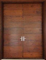 Load image into Gallery viewer, Solid wood front door
