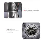 Load image into Gallery viewer, Black Nano Double Bowl Kitchen

