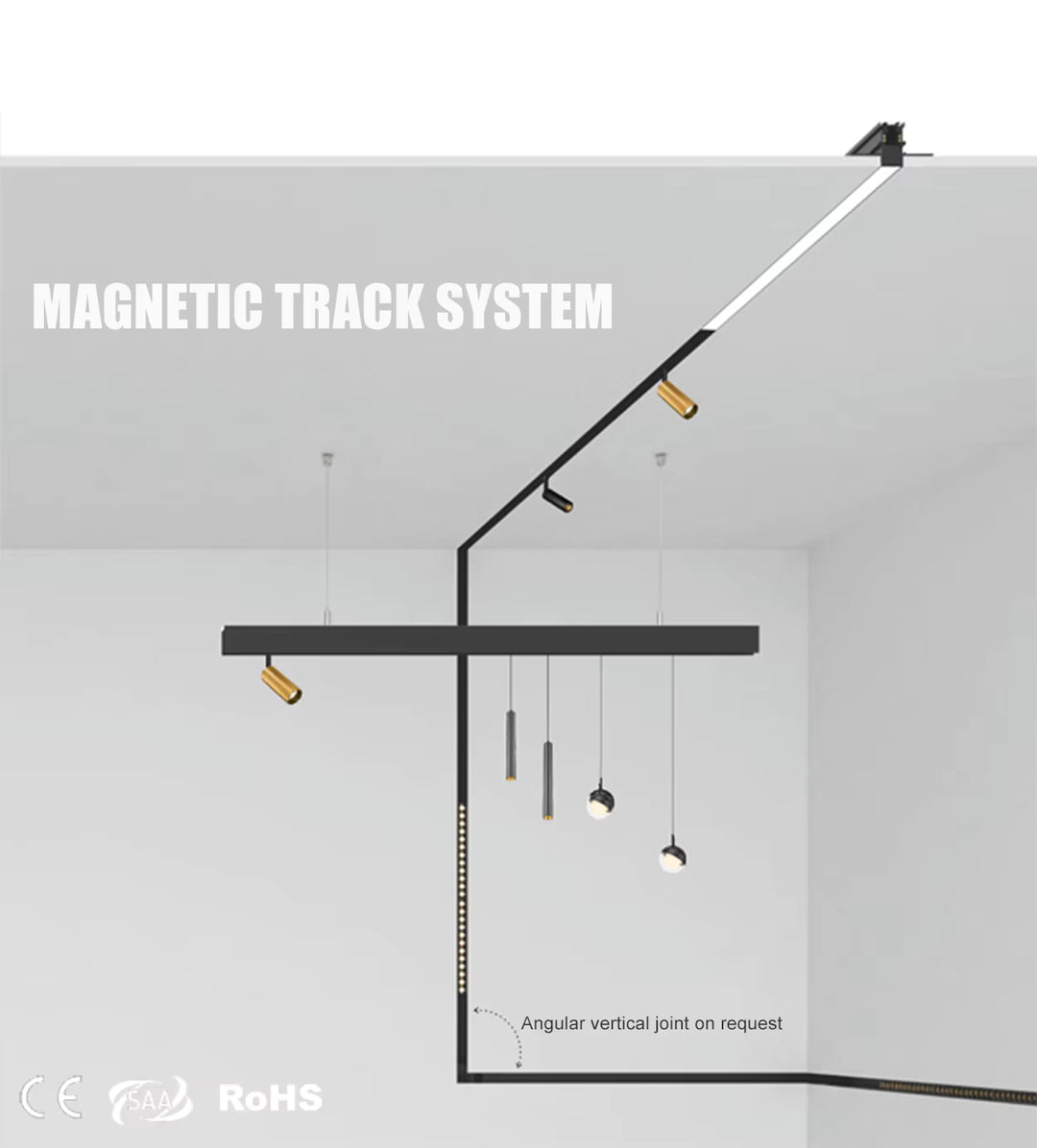 Magnetic Rail Track Light