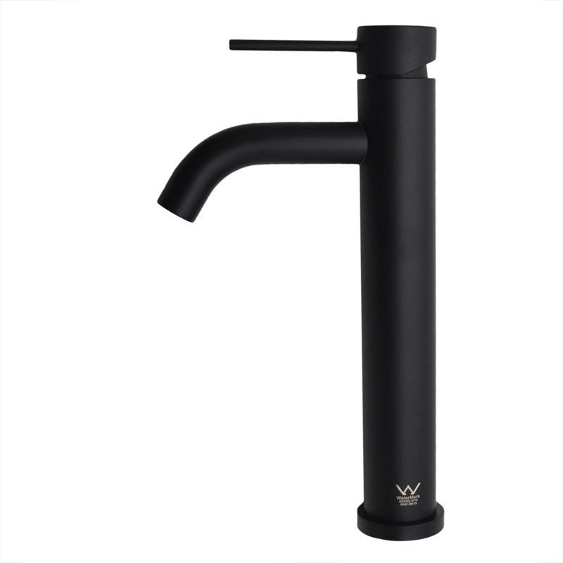 Round basin mixer