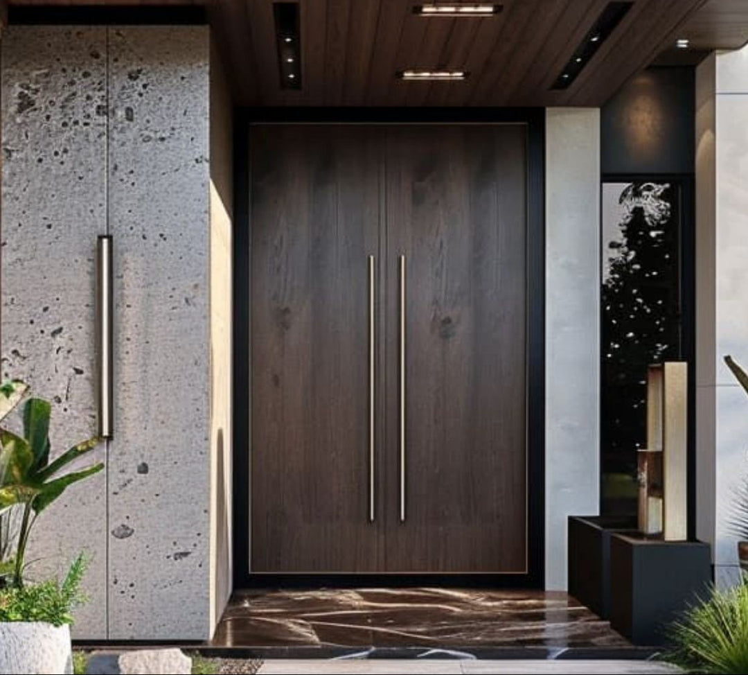 Front entry double door
