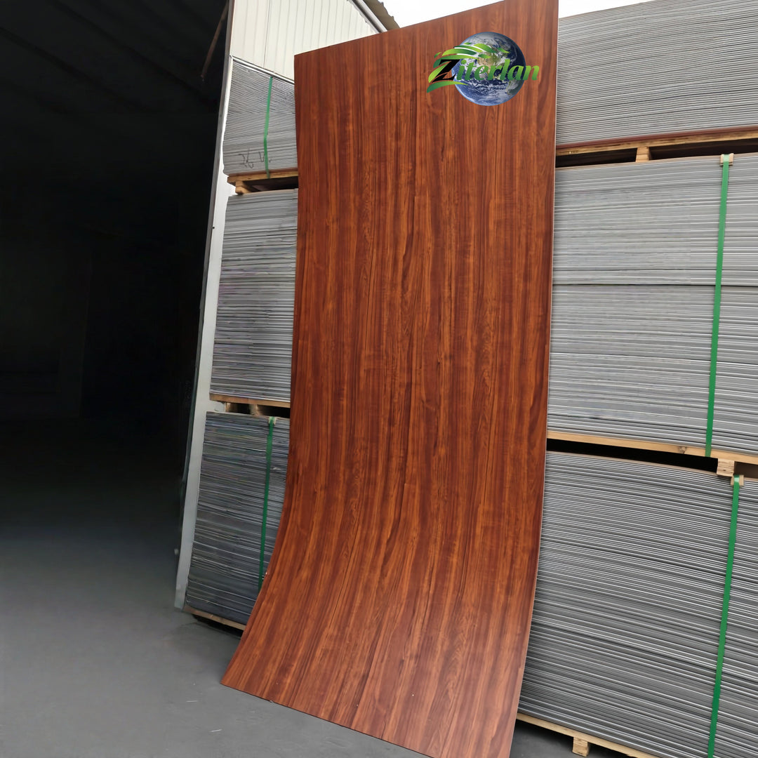 Bedroom bamboo wood veneer