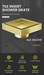 Load image into Gallery viewer, Square Floor Drain
