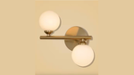 Load image into Gallery viewer, White Glass Ball Indoor LED Wall Lamp
