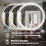 Load image into Gallery viewer, Front &amp; Backlit LED Bathroom Vanity Mirror (6000K)
