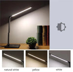 Load image into Gallery viewer, Modern Style Bedside LED Desk Lamp with USB Charging Port Eye-Caring Office Table Light Wholesale Night Lamp for Study Desk
