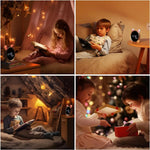 Load image into Gallery viewer, Wholesale Modern Plastic Digital LED Desk Clocks with Night Light Sleep Trainer Calendars 7-color Lights for Kids
