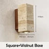 Load image into Gallery viewer, Travertine Stone Led Wall Light

