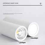 Load image into Gallery viewer, Long Barrel LED Down Light Spotlight Ceiling Light Dimmable COB 12W Surface Mounted Spotlights Living Room Bedroom Shop 85-265V
