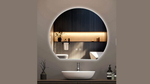Load image into Gallery viewer, Modern Asymmetrical LED Wall Mirror for Salon Bathroom Bedroom Living Room Entryway-Vanity Mirror for Wall Decoration
