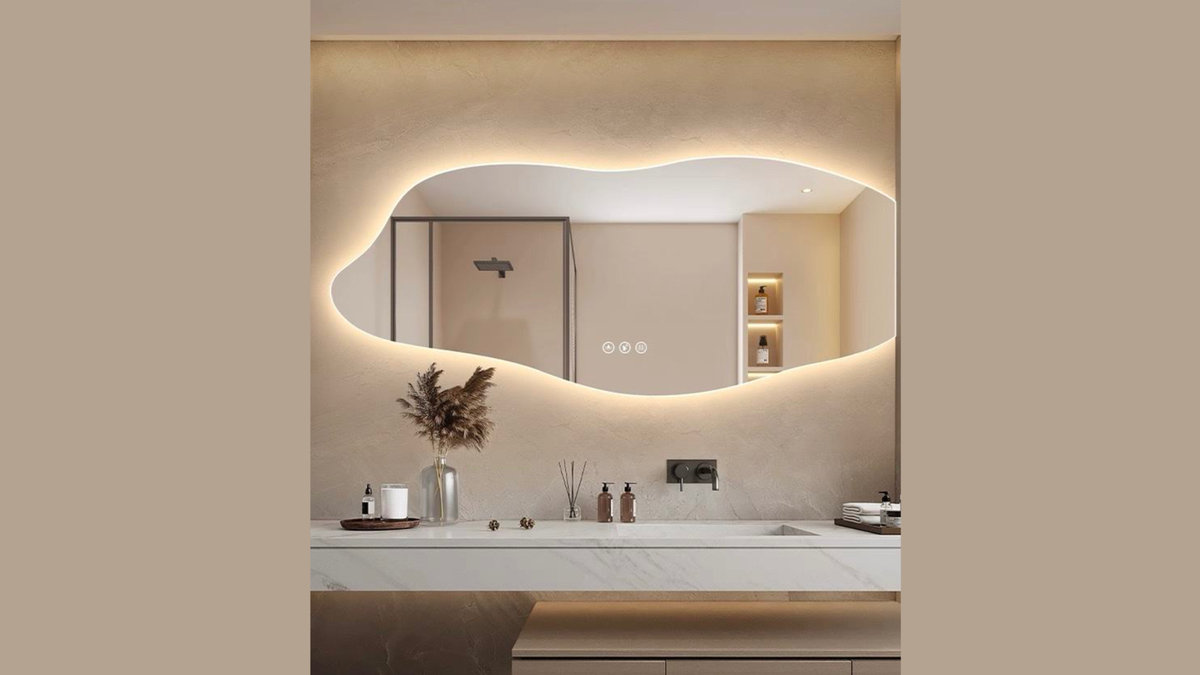 Led makeup mirror