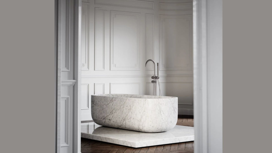 White Marble Bathtubs
