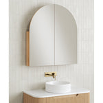 Load image into Gallery viewer, Arch Bathroom Mirror Cabinet With 2 Doors
