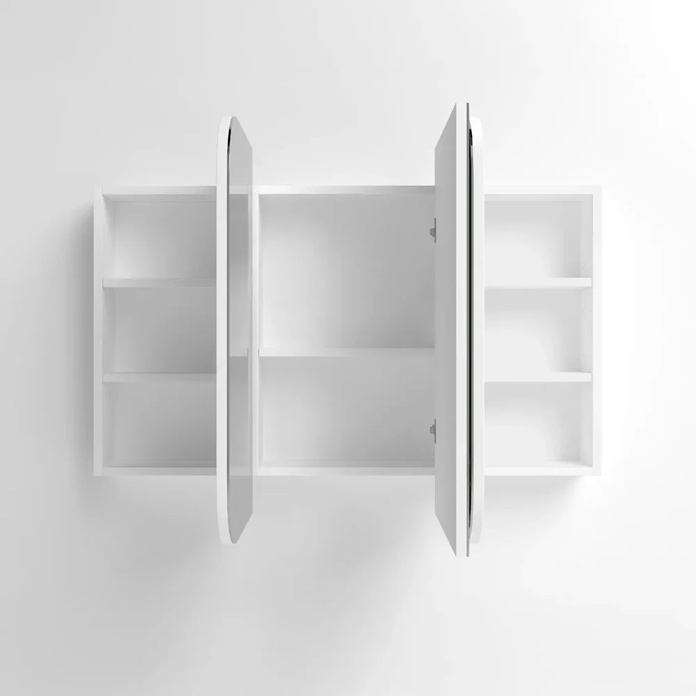 Bathroom Mirror Cabinet With 3 Doors