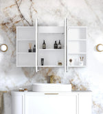 Load image into Gallery viewer, Bathroom Mirror Cabinet With 3 Doors
