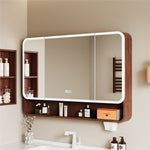 Load image into Gallery viewer, Bathroom Wall-Mounted Smart Mirror Cabinet With 3 Doors
