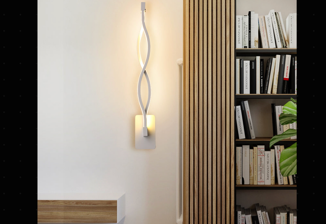Fixture Black Wall light
