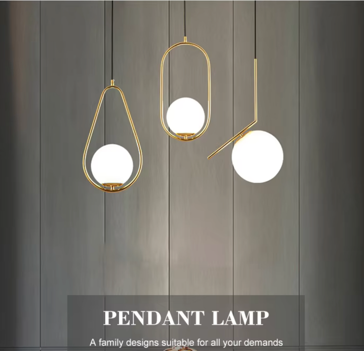 Dining table perdant light