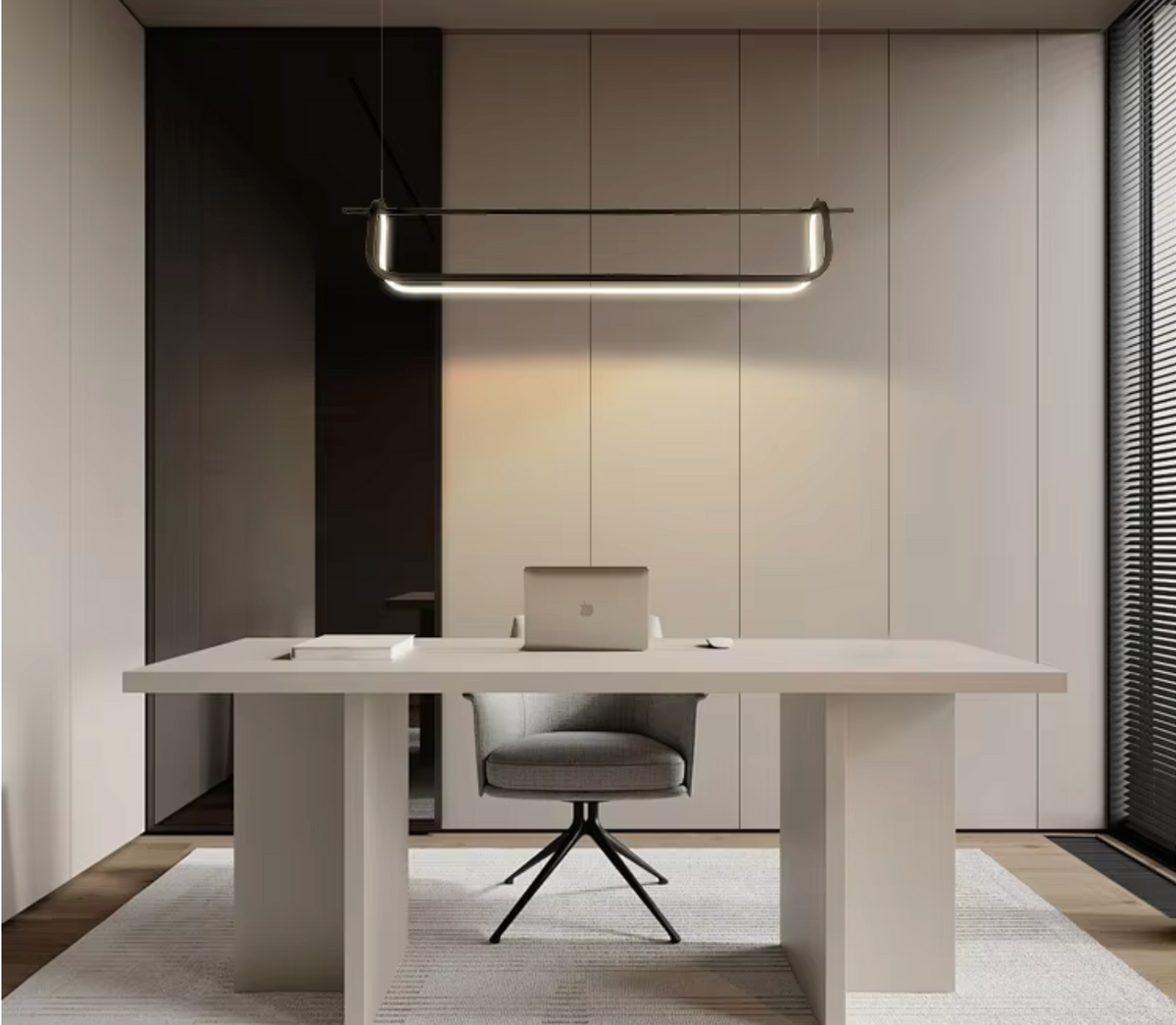 Bar counter and dining pendant lights