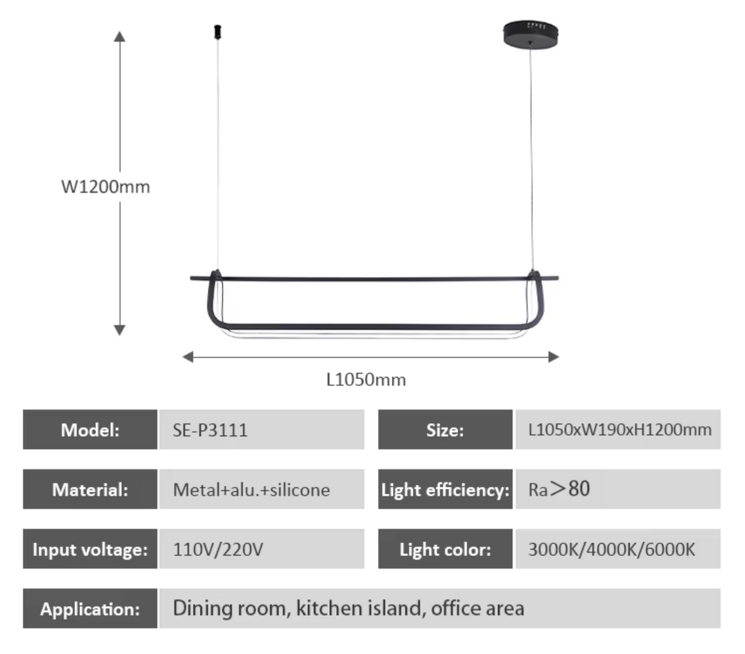 Bar Counter and dining Pendant Lights