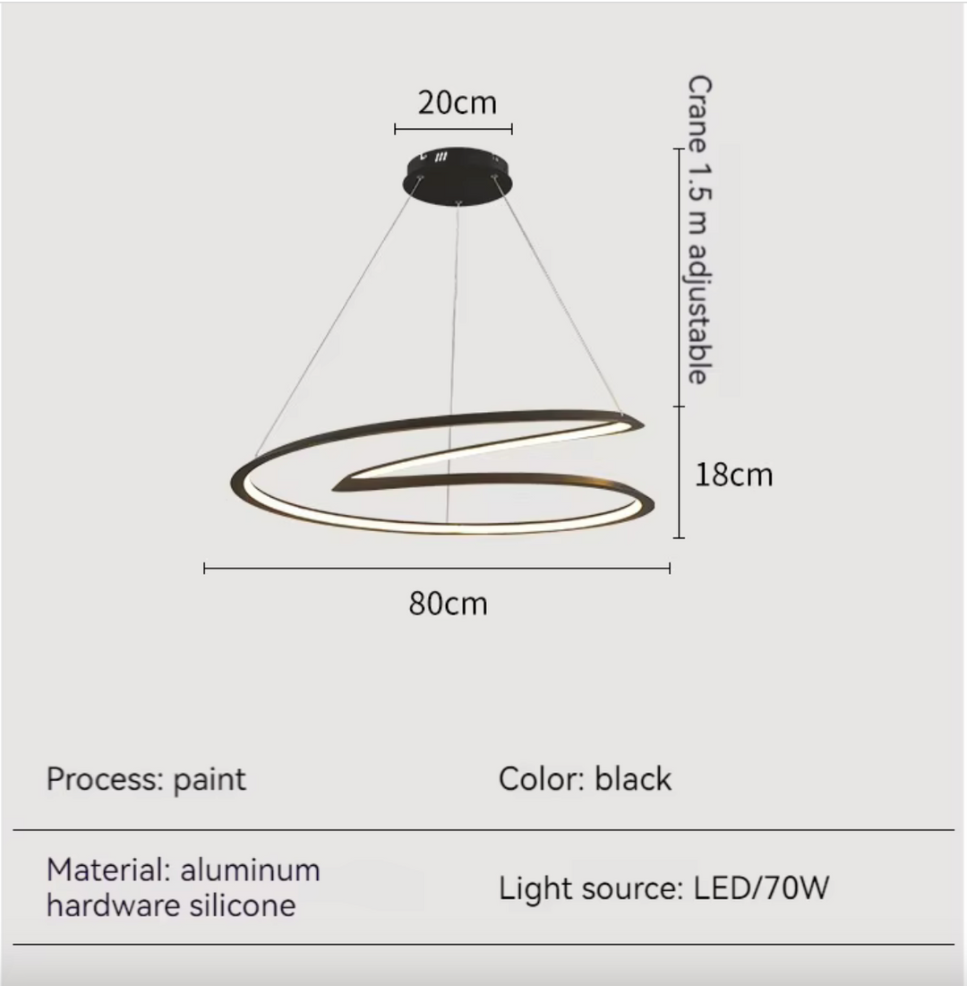 Dining table Perdant light