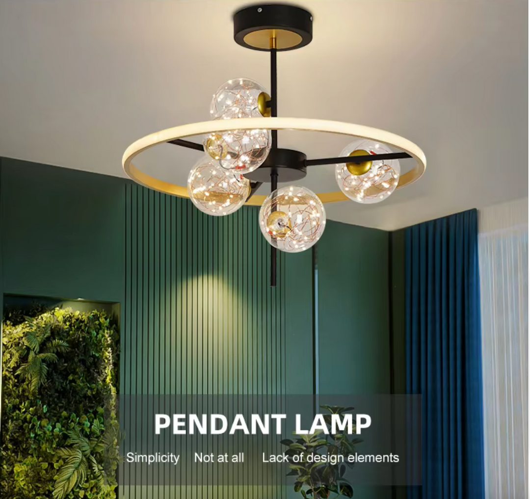 Living Room Chandelier Led Pendant Lamp