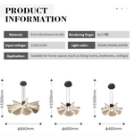 Load image into Gallery viewer, Living Room Led Pendant Light

