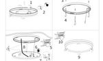 Load image into Gallery viewer, Round Circular Led Ceiling Lamp Light Mounted
