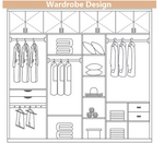 Load image into Gallery viewer, Bedroom wardrobe
