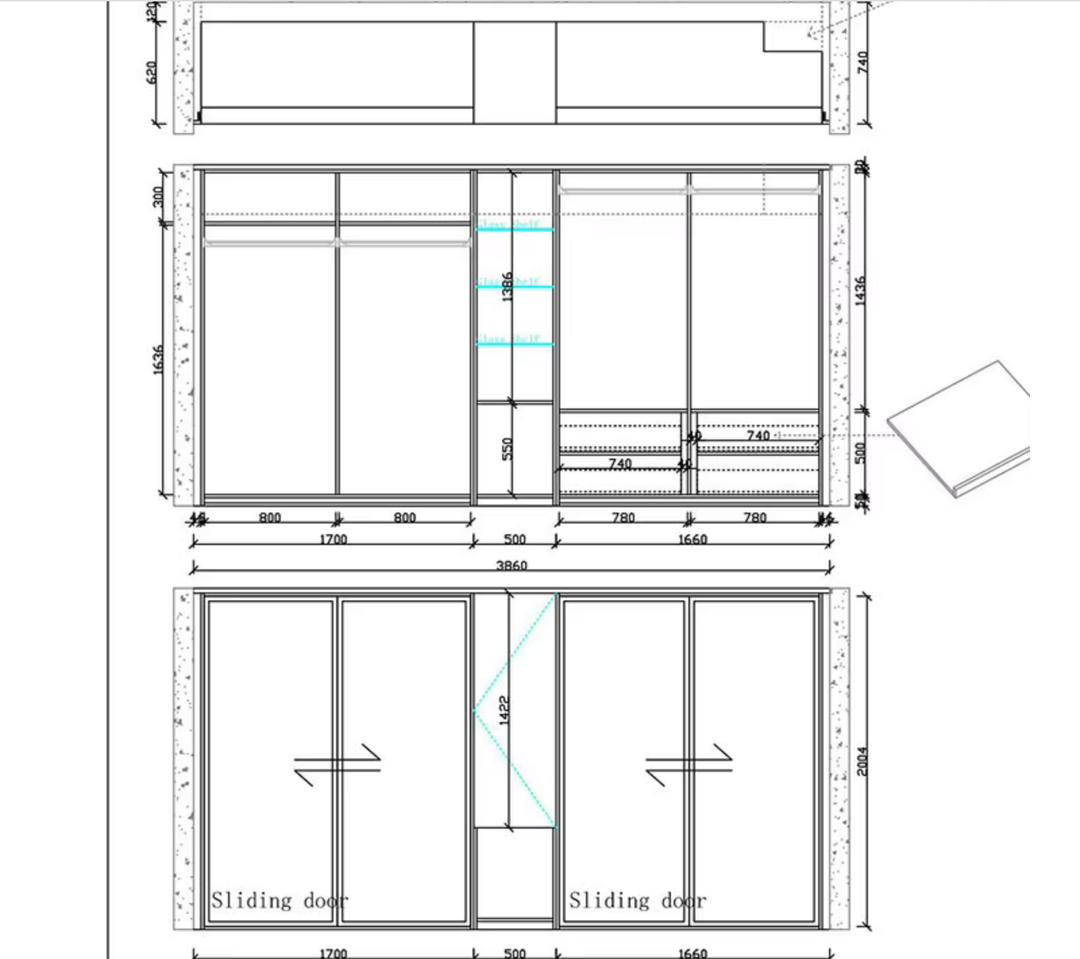 Bedroom wardrobe